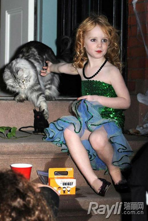 美国万圣节萌娃,万圣萌娃齐捣蛋