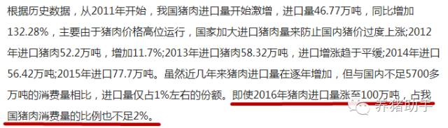 打碎美国猪肉的低价神话！看看传说中的进口肉到底多少钱！