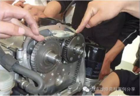 上海大众途观正时图,途观ea888正时链条