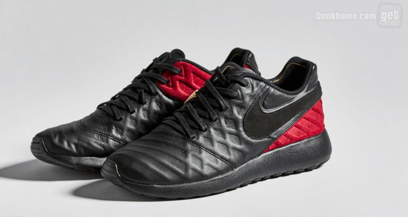 耐克ctr360足球鞋黑红,nikelebron14bred黑红