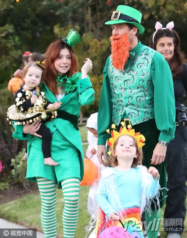 美国万圣节萌娃,万圣萌娃齐捣蛋