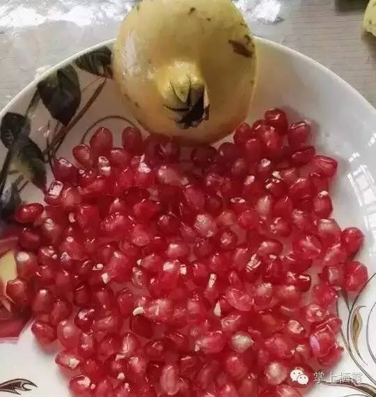 手把手教你剥石榴,教你剥石榴的小技巧