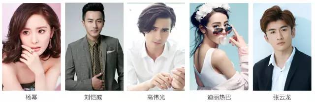 盘点各传媒公司旗下艺人,盘点娱乐圈120位明星