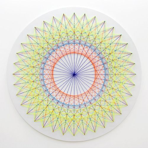 线的装置艺术作品,线的设计作品