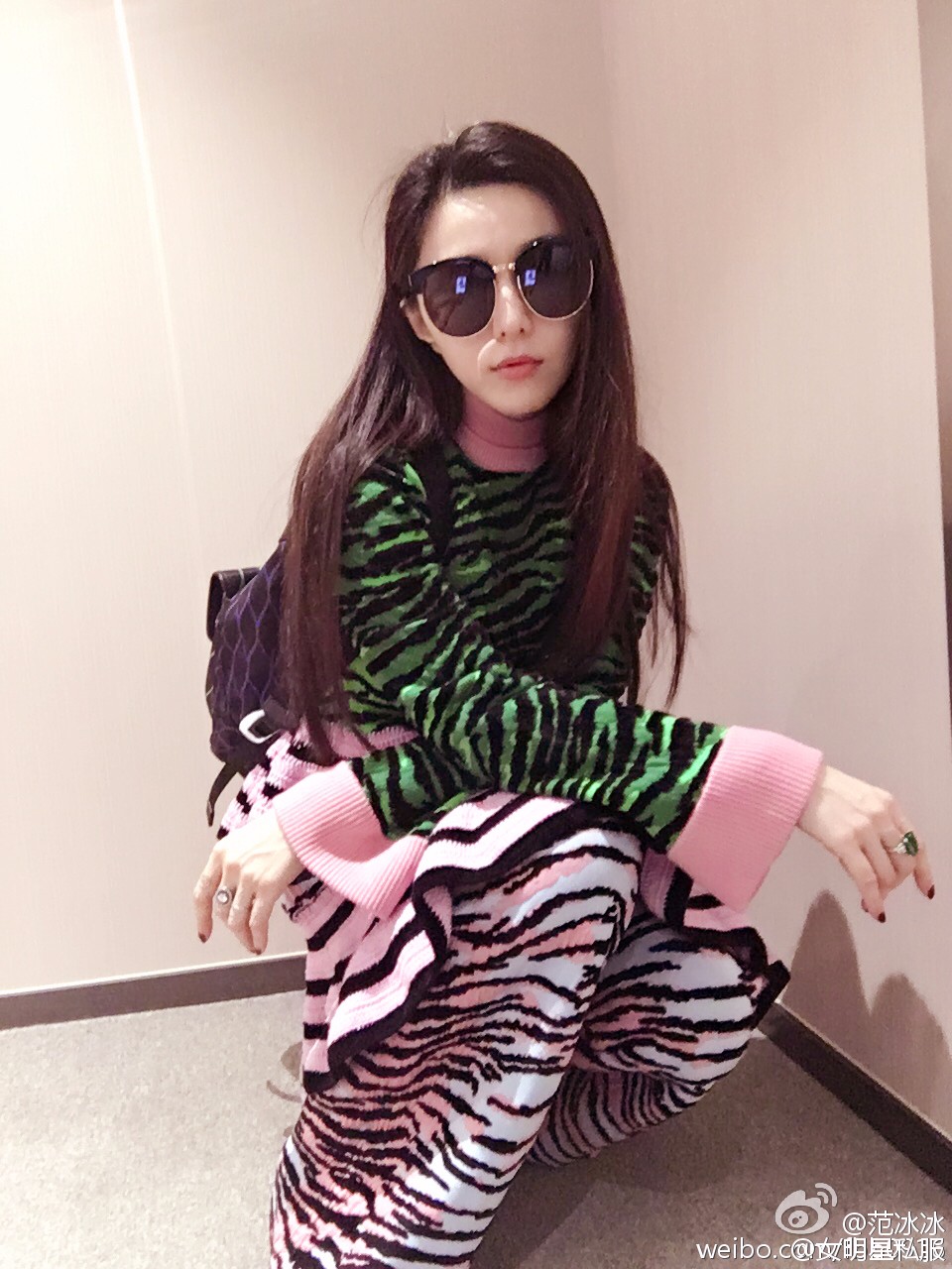 范爷绝世美颜，还是把KenzoXHM穿成了花老虎