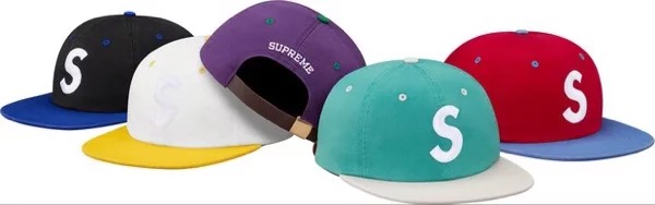 supreme斜logo棒球帽,supreme16年boxlogo