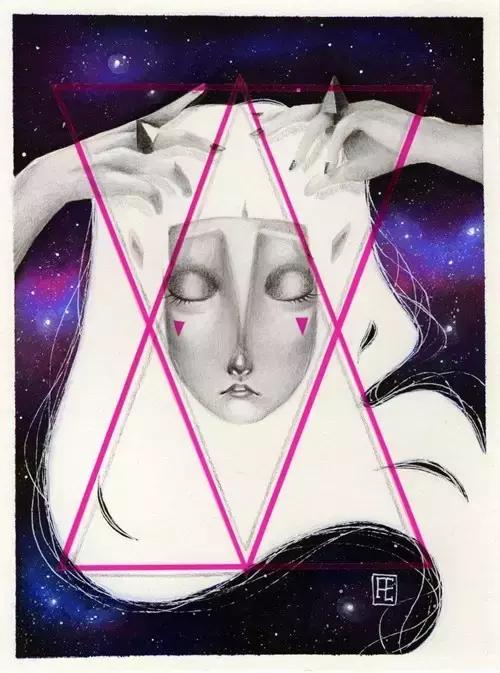 插画魔卡少女樱,插画少女和猫图片