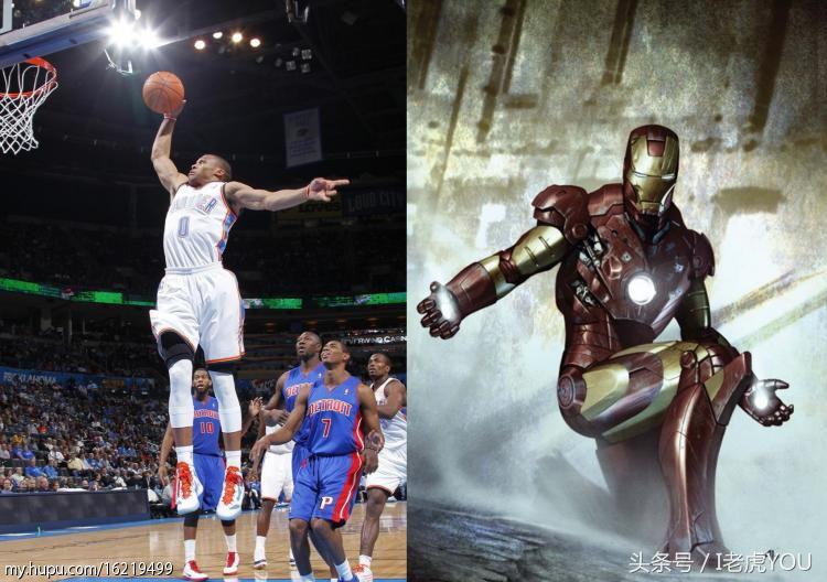 当美漫超级英雄遇上NBA球星