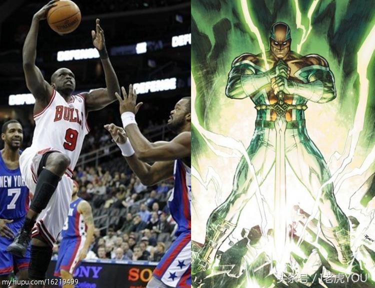 当美漫超级英雄遇上NBA球星