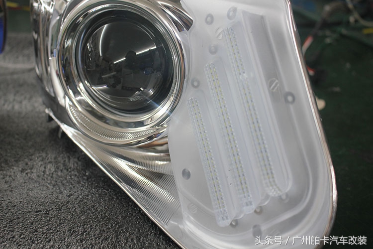 新飞度全套灯光改装,新飞度改日行灯大灯效果