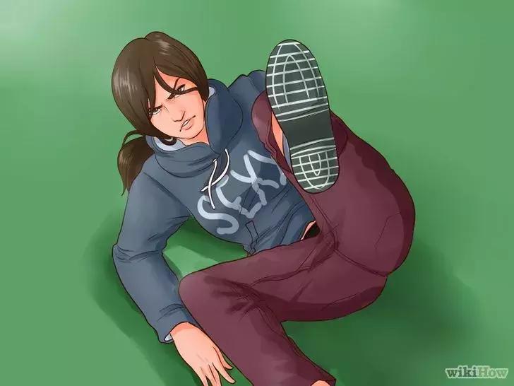 女生打架回合制打法,打女生怎么一招制敌