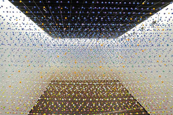 线的装置艺术作品,线的设计作品