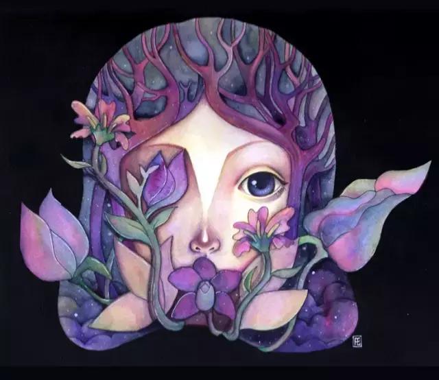 插画魔卡少女樱,插画少女和猫图片