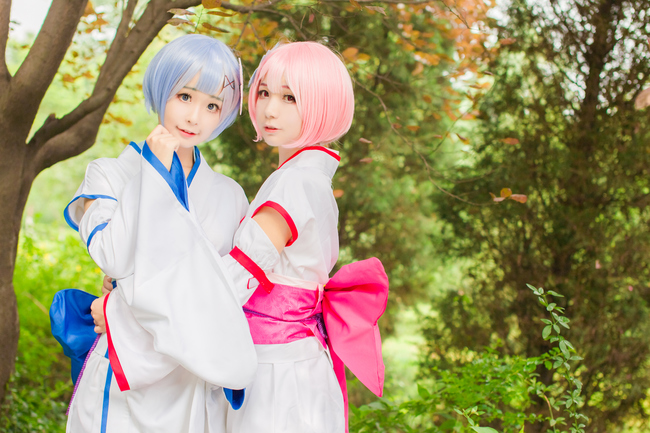 从零开始的异世界生活魔女cos,从零开始的异世界拉姆蕾姆cos