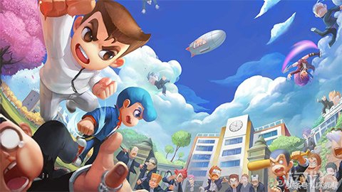 热血系列完结篇，不良少年国夫的校园成长。