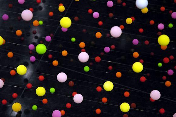 线的装置艺术作品,线的设计作品