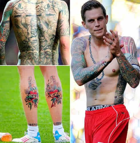 各大球星身上的中文纹身,各球星纹身
