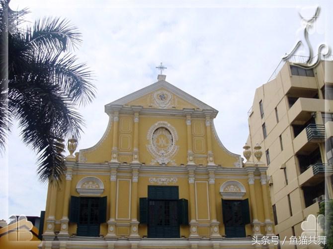 梳打埠初夏——澳门半岛印象之街道教堂