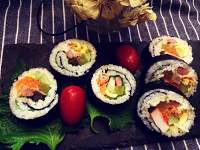 韩式虾卷紫菜包饭,正宗紫菜包饭