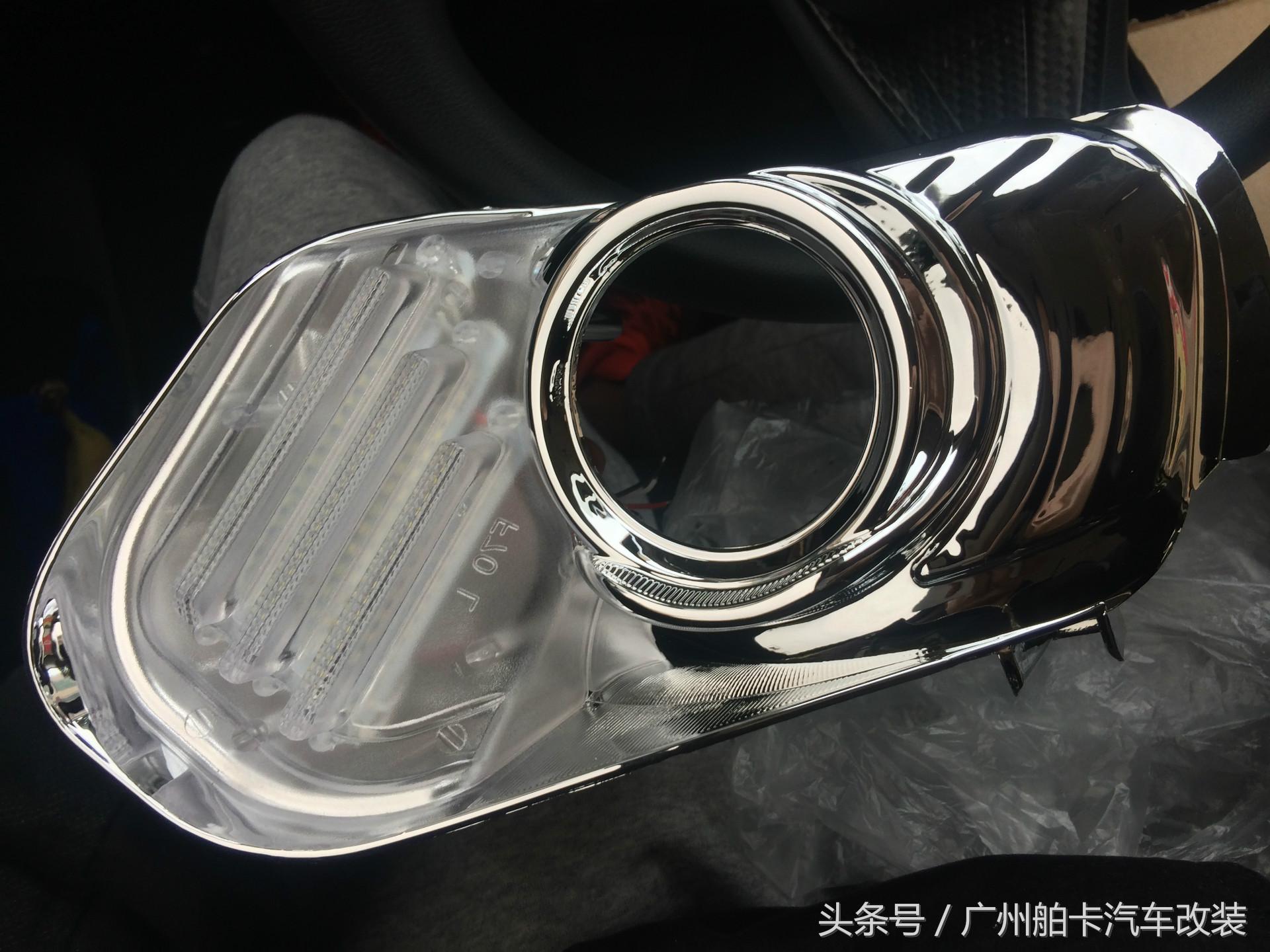 新飞度全套灯光改装,新飞度改日行灯大灯效果