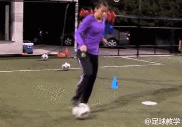 足球控球必学十大技巧,足球怎么练控球运球