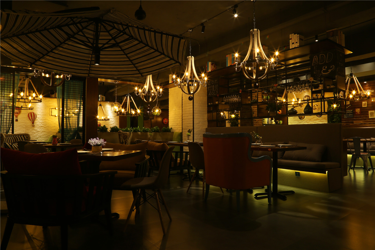 意式风情西餐厅设计,高逼格西餐厅设计