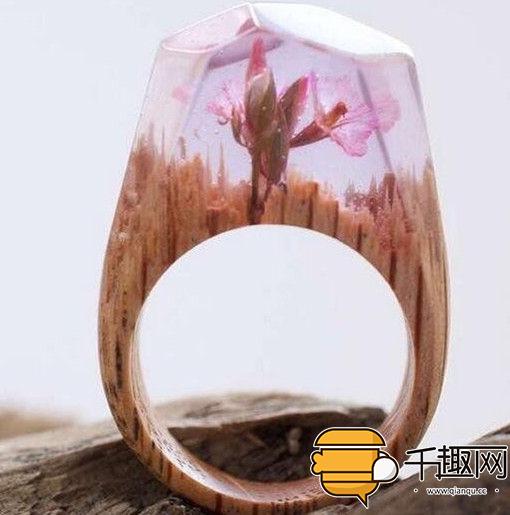 陨石款男戒指,陨石原石戒指男款