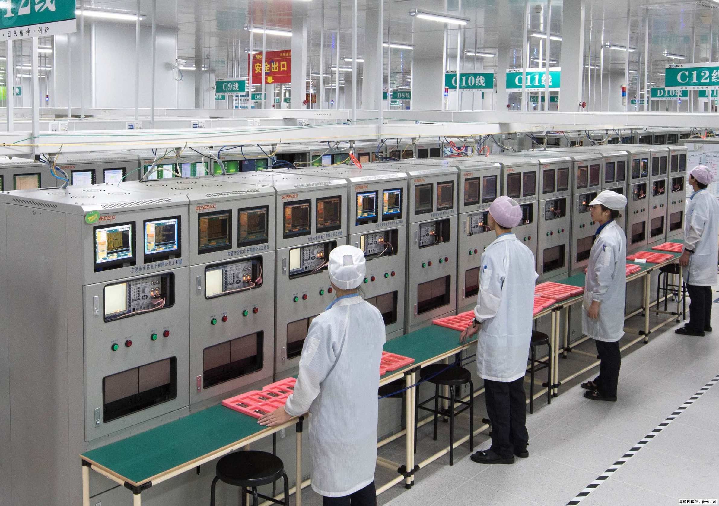 金立手机工厂现在状况,金立手机厂实拍