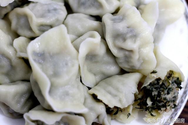 立冬没有吃上妈妈包的饺子,荠菜干和荠菜冷冻的哪个好吃