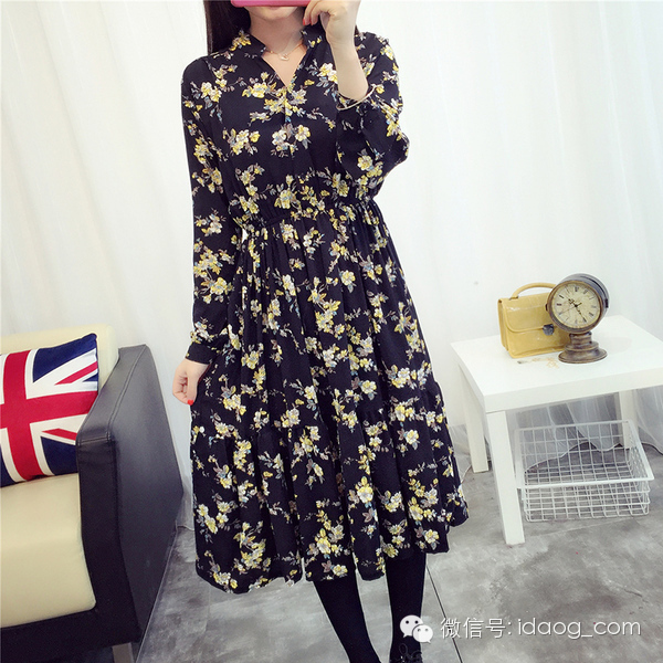 百变秋冬连衣裙减龄甜美风最受宠,最后一套减龄气质连衣裙