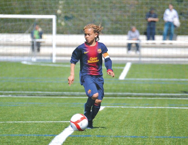 12岁正太哈维拉玛西亚最新妖童他注定是巴萨未来领袖？