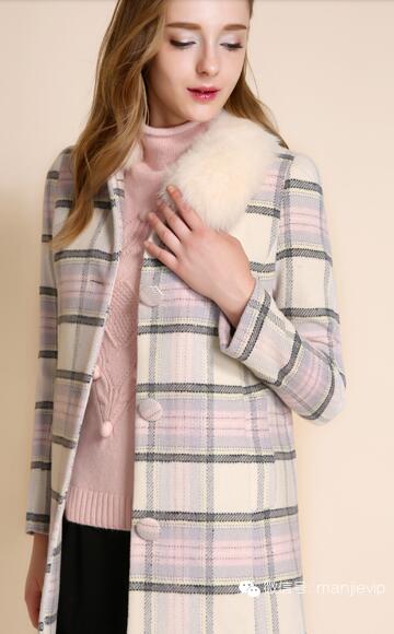 韩版修身呢大衣 (韩版时尚双面呢大衣)