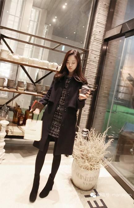 韩版宽松呢子大衣尽显独特的魅力 (冬季毛呢大衣穿搭女生韩版)