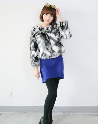 仿皮草外套高级感,冬季仿皮草外套