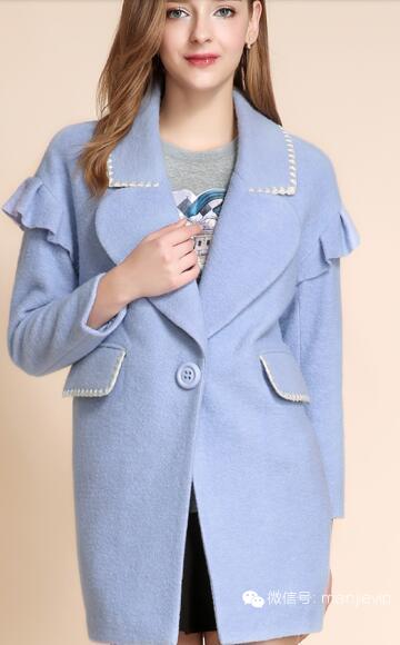 韩版修身呢大衣 (韩版时尚双面呢大衣)
