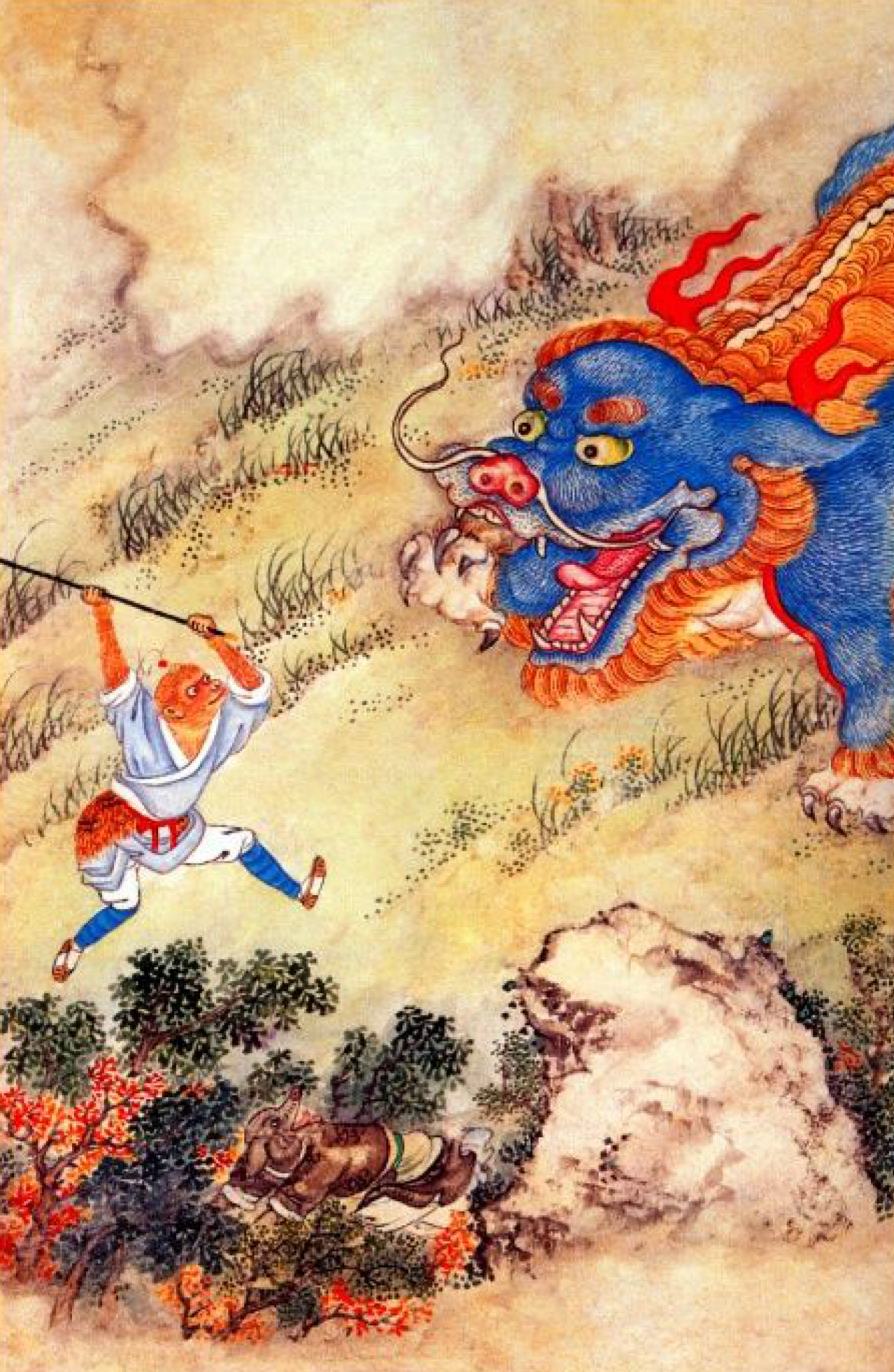 悟空遇到最狡猾清美的妖怪是谁,悟空第二次去黄风洞变成了什么