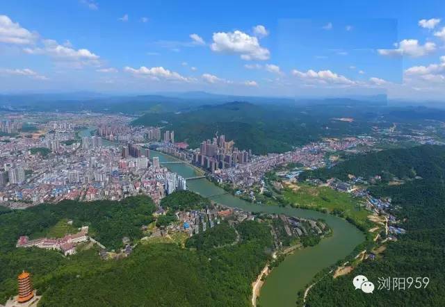 浏阳最近十年的变化图,浏阳城市发展脉络