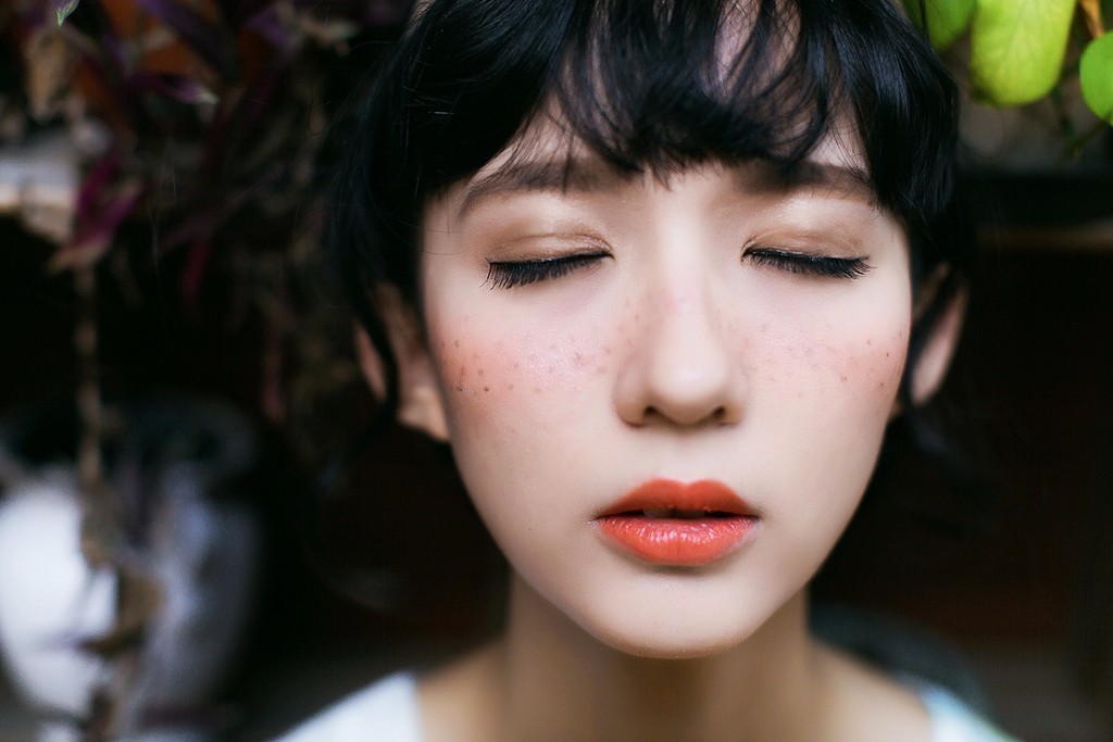 美式混血雀斑妆,高级感的雀斑妆