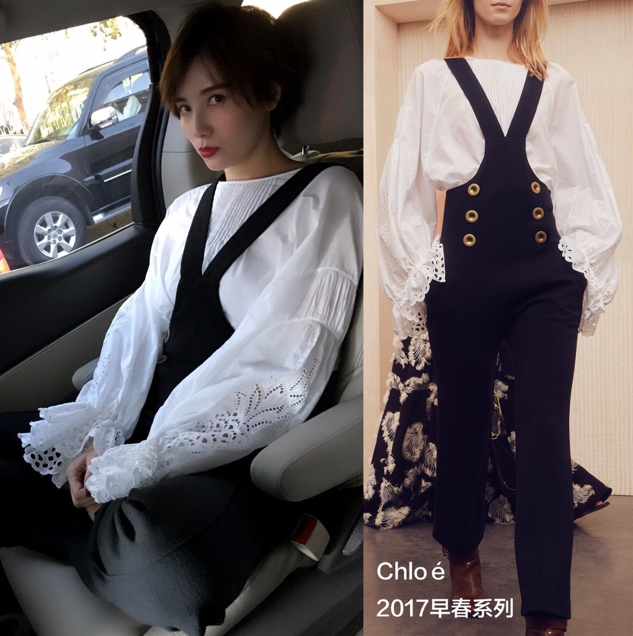 一周*服私**深扒|衣服短一截，裤子大N码女明星到了冬天还是有“腰”法！