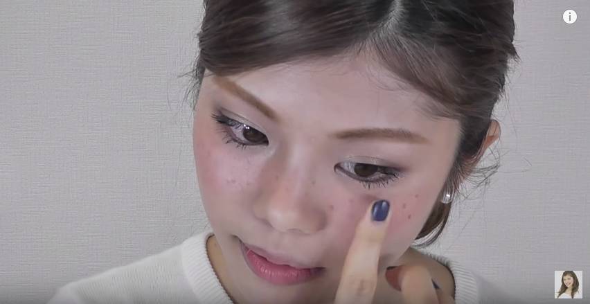 美式混血雀斑妆,高级感的雀斑妆