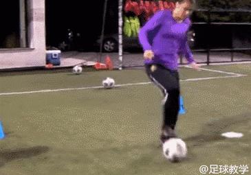 足球控球必学十大技巧,足球怎么练控球运球