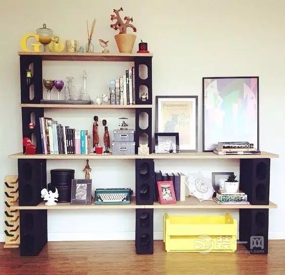 都不认识了！空心砖放屋里逼格如此高毫无违和感