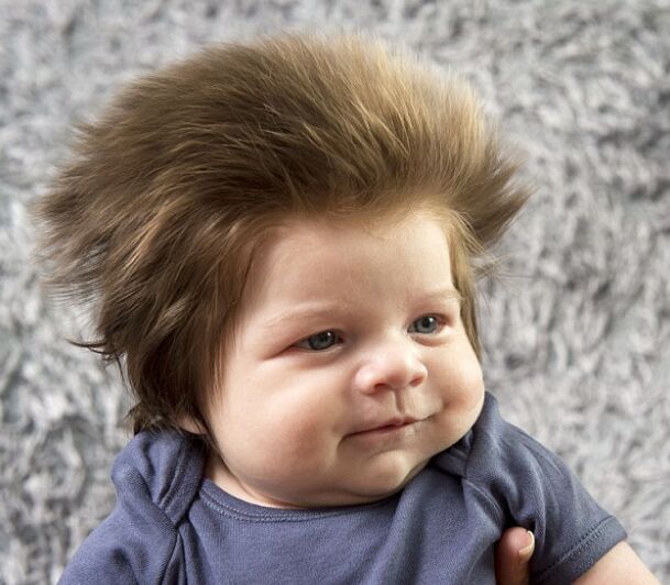 蒙奇奇宝宝动图,蒙奇奇的头发