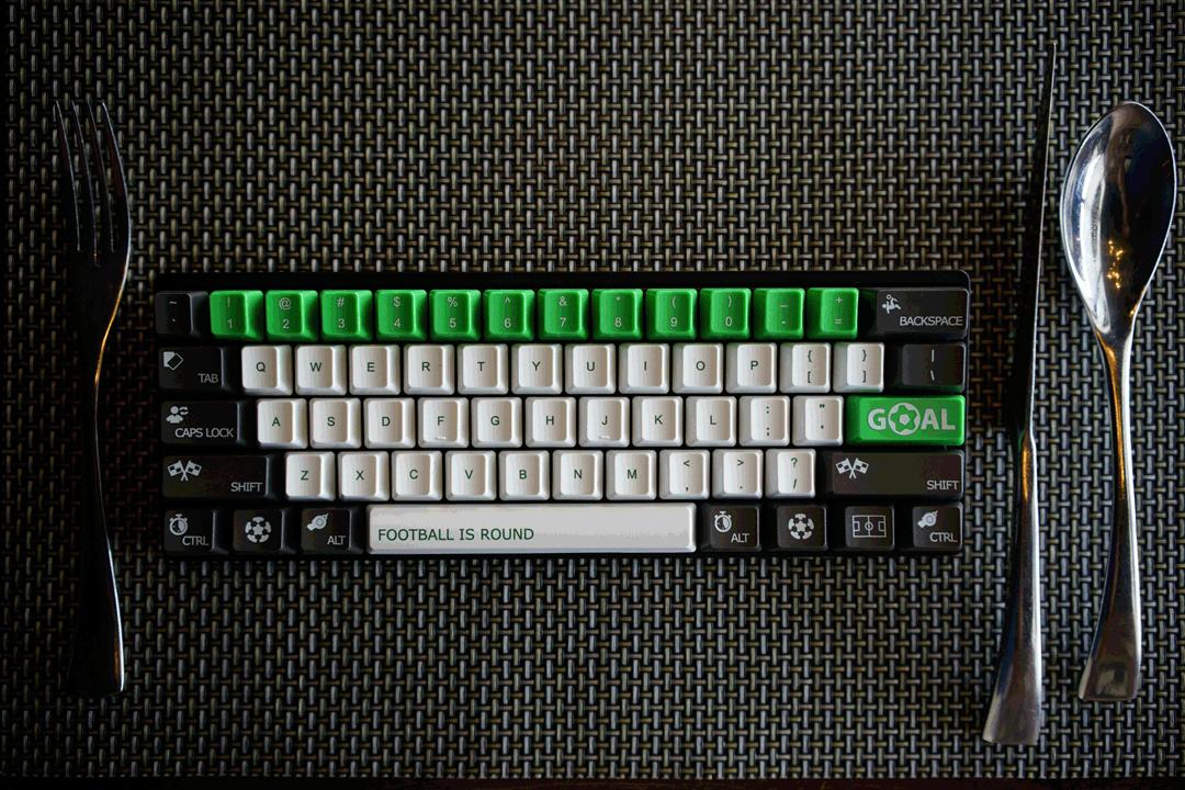 MYKBGallery丨绿茵“圆”分足球主题键帽