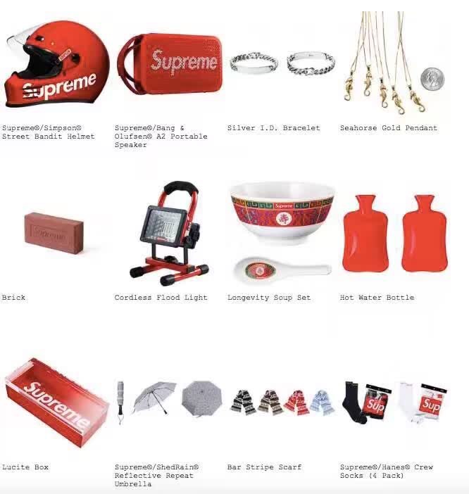 一块700多砖头一个上千的苹果，SUPREME颠覆你的价值观