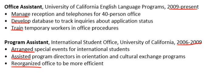 英文简历各部分的写法,英文简历开头段怎么写