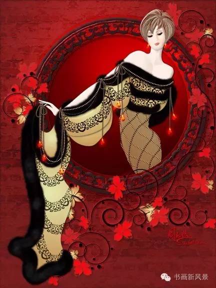 简单又好看的电脑绘画,精美的电脑绘画