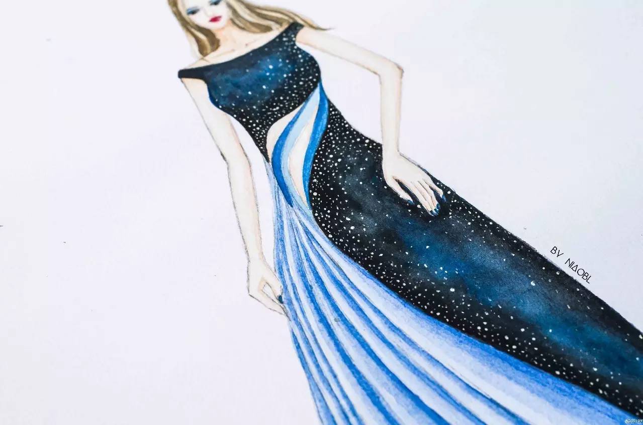 手绘简约风效果图,特别惊艳的手绘图成品