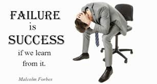 关于失败可以说的事,对于失败的态度