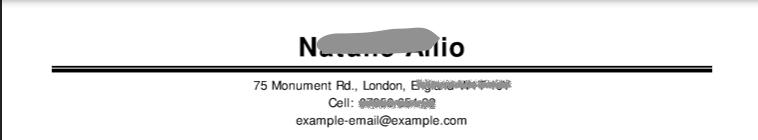 英文简历各部分的写法,英文简历开头段怎么写